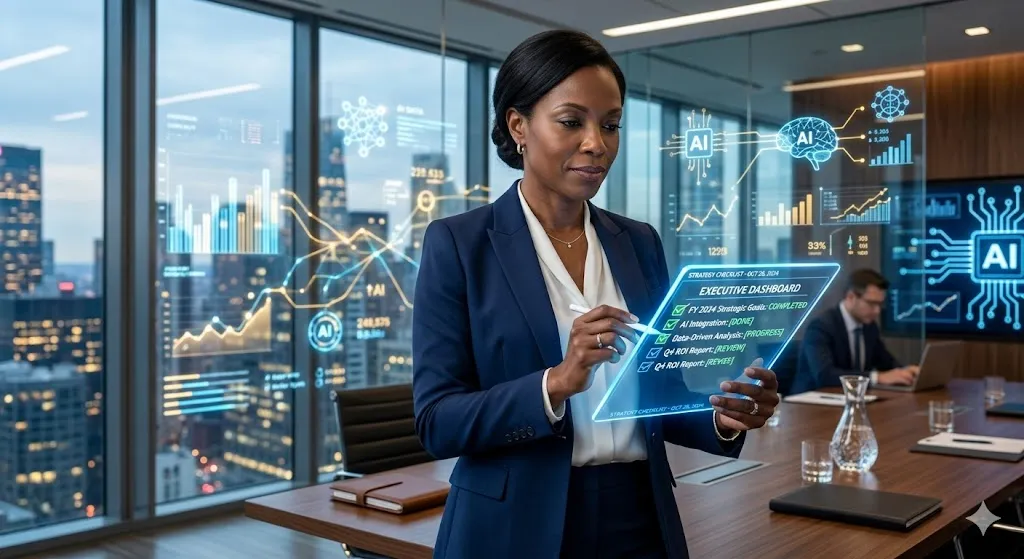 Executive checklist for AI readiness assessment